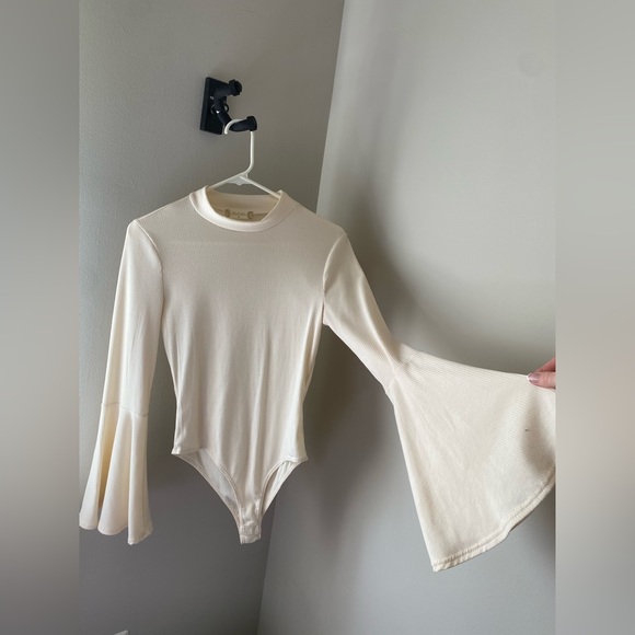 Altar’d State Cream Bodysuit - Picture 2 of 3